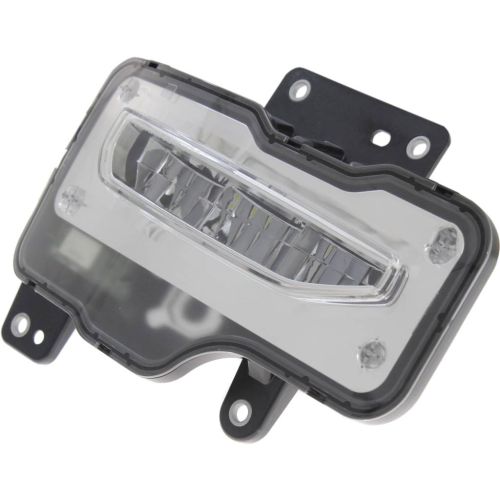 GM TRUCKS & VANS SIERRA/PU 1500 (19 OLD STYLE) FOG LAMP ASSEMBLY RIGHT (Passenger Side)**CAPA** OEM#23381984 2016-2019 PL#GM2593314C