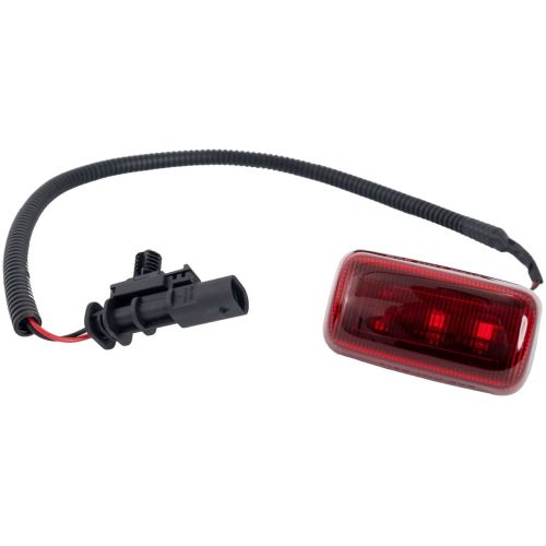 GM TRUCKS & VANS SIERRA/PU 2500/3500 REAR SIDE MARKER LAMP ASSY RIGHT (Passenger Side)=LEFT (Driver Side) (Driver Side) (RED)(DUAL WHEEL) **CAPA** OEM#84871926 2015-2019 PL#GM2860115C