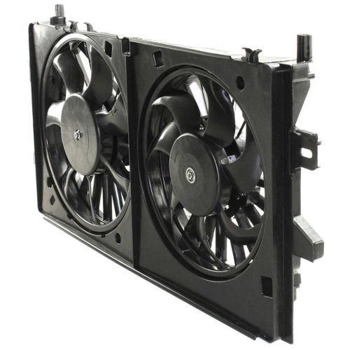 CHEVROLET IMPALA  / IMPALA LIMITED  (2pc T/L) RADIATOR & A/C FAN ASSY (06-09 5.3L)(12-15 3.6L)(DUAL FAN) OEM#89018697-PFM 2006-2016 PL#GM3115188