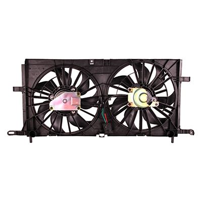 SATURN RELAY  RADIATOR & A/C FAN ASSY (3.5L)(W/REAR A/C)(DUAL FAN) OEM#15875026-PFM 2005-2006 PL#GM3115194