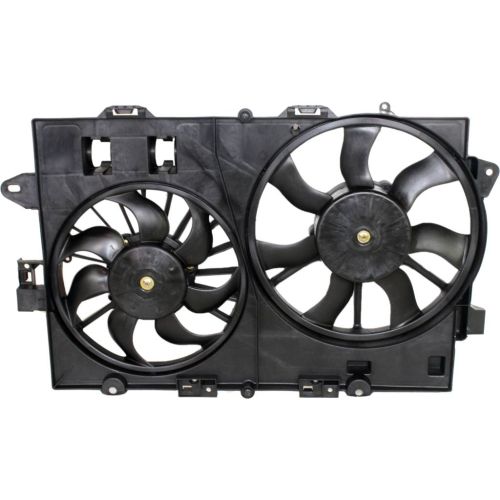 PONTIAC TORRENT RADIATOR & A/C FAN ASSEMBLY 3.4L (1st Design) OEM#19130470-PFM 2006-2008 PL#GM3115204