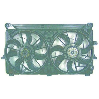GM TRUCKS & VANS YUKON/YUKON XL (GMC) RADIATOR & A/C FAN ASSEMBLY (6.2L)(DUAL FAN) OEM#15780788-PFM 2007-2014 PL#GM3115209