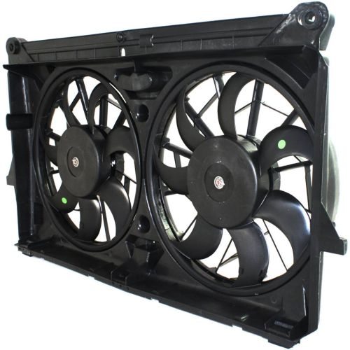 GM TRUCKS & VANS YUKON DENALI/YUKON XL DENALI (GMC) RADIATOR & A/C FAN ASSEMBLY (6.2L)(DUAL FAN)(EXTRA DUTY) OEM#15780789-PFM 2007-2014 PL#GM3115210