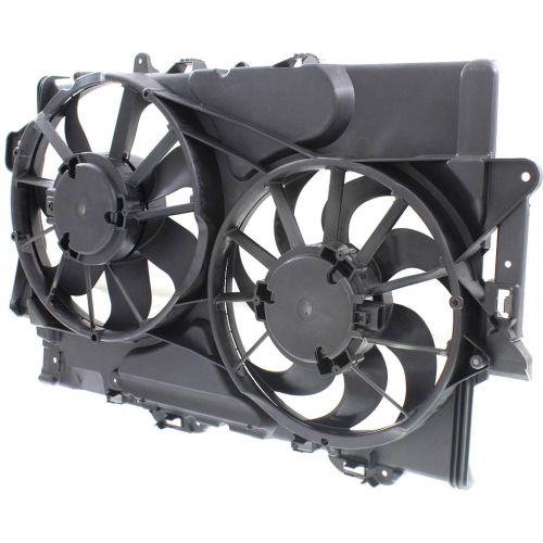 VOLKSWAGEN TOUAREG RADIATOR & A/C FAN ASSY(3.4L) (DUAL FAN)(2nd Design) OEM#19130587-PFM 2008-2009 PL#GM3115241