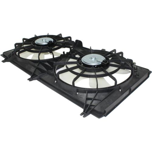 CHEVROLET CAMARO CONV RADIATOR & A/C FAN ASSEMBLY (3.6L)(DUAL FAN) OEM#22762592 2012-2015 PL#GM3115265