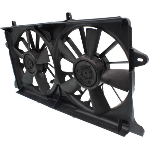 GM TRUCKS & VANS SIERRA/PU 1500 (19 OLD STYLE) RADIATOR & A/C FAN ASSEMBLY (DUAL FAN) OEM#23123635-PFM 2014-2019 PL#GM3115291