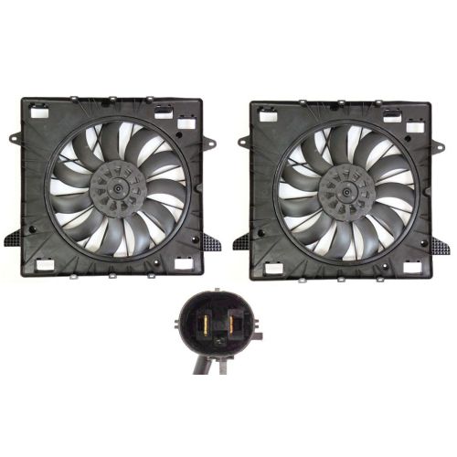 CADILLAC XT5 RADIATOR & A/C FAN ASSY(SINGLE)(3.6L)(W/TOWING PKG) OEM#85159685 2020-2025 PL#GM3115321