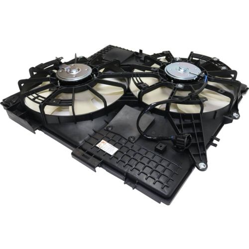 CADILLAC STS/STS-V  RADIATOR & A/C FAN ASSY (3.6/4.6L W/O Extra Duty)(DUAL FAN) OEM#19210937-PFM 2005-2008 PL#GM3120105