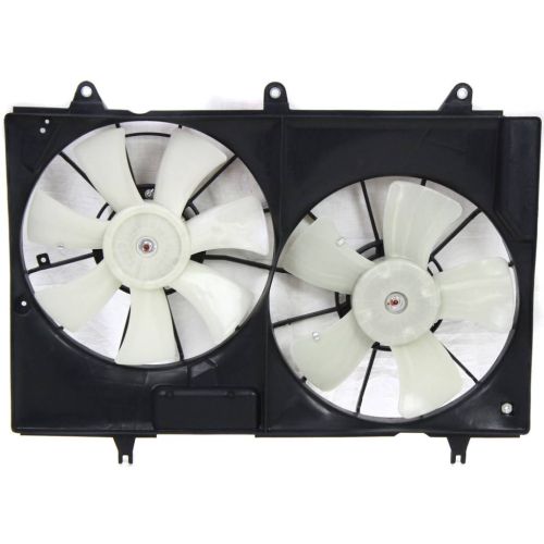 CADILLAC CTS/CTS-V RADIATOR & A/C FAN ASSY (2.8L/3.6L)(DUAL FAN) OEM#19129907-PFM 2003-2007 PL#GM3120106