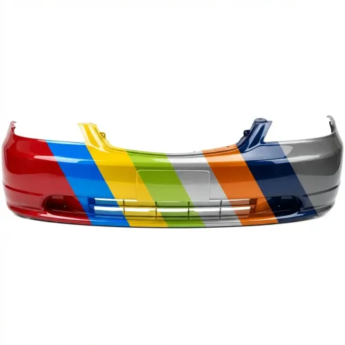HONDA CIVIC COUPE FRONT BUMPER COVER PRIMED **CAPA** OEM#04711S5PA90ZZ 2001-2003 PL#HO1000197C