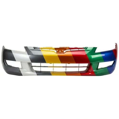 HONDA ACCORD COUPE  FRONT BUMPER COVER PRIMED (W/ F.L. HOLE) OEM#04711SDPA90ZZ 2003-2005 PL#HO1000212
