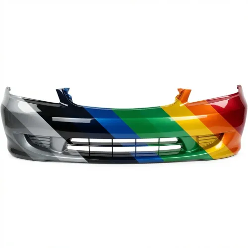 HONDA CIVIC COUPE FRONT BUMPER COVER PRIMED **CAPA** OEM#04711S5AA91ZZ 2004-2005 PL#HO1000216C