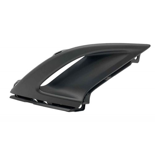 HONDA ACCORD HYBRID FRONT BUMPER GRILLE OUTER INSERT RIGHT (Passenger Side) TXT-BLACK (AIR DUCT COVER) **CAPA** OEM#7114130AA00 2023-2025 PL#HO1039175C