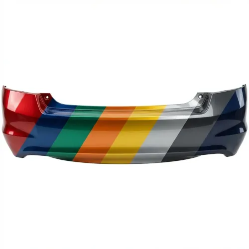HONDA ACCORD SEDAN REAR BUMPER COVER PRIMED (W/2 EXHAUST HOLES) (6 CYL) OEM#04715TA1A91ZZ 2008-2012 PL#HO1100245