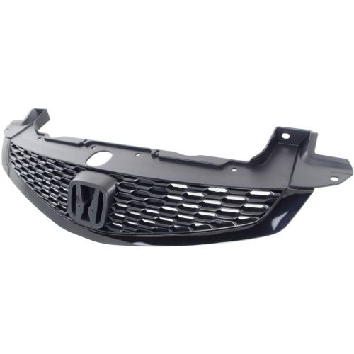 HONDA CIVIC COUPE GRILLE BLACK (2.4L)(Si MDL) **CAPA** OEM#71121TS9A01 2012-2013 PL#HO1200212C