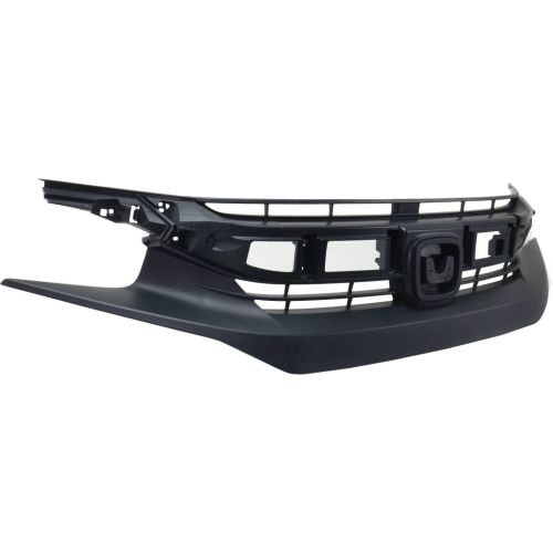 HONDA CIVIC COUPE GRILLE TEXT-BLK (EXC SI) OEM#71121TBAA01 2016-2018 PL#HO1200231
