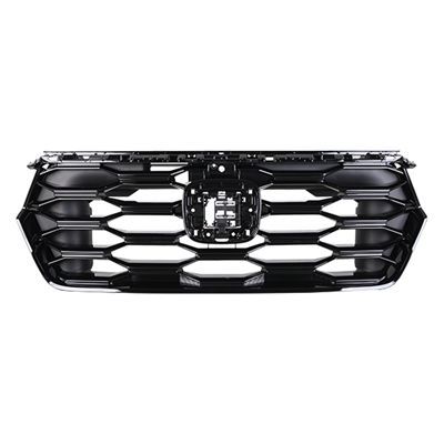 HONDA PILOT GRILLE ASSY PTD-BLACK (W/CAMERA)(ELITE/TRAILSPORT/BLACK ED) **CAPA** OEM#71120T90A20 2023-2025 PL#HO1200272C