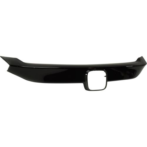 HONDA CIVIC COUPE GRILLE MLDG CENTER BLACK OEM#71125TEYY01 2016-2020 PL#HO1210160