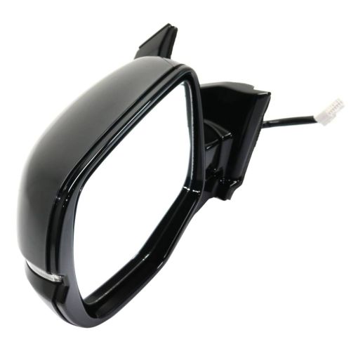 HONDA PILOT  DOOR MIRROR LEFT (Driver Side) PWR/HTD/SIGNAL/MEMORY (WO/CAMERA)(GLOSS-BLACK BASE) OEM#76250TG7A62ZD 2017-2022 PL#HO1320307