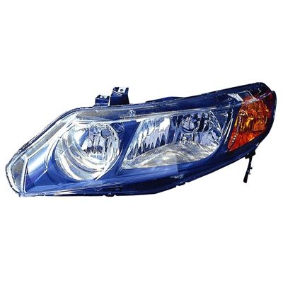HONDA CIVIC SEDAN HEAD LAMP LEFT (Driver Side) OEM#33151SNAA02 2006-2008 PL#HO2502125