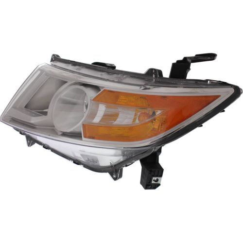 HONDA ODYSSEY  HEAD LAMP UNIT LEFT (Driver Side) ( HID ) WO/HID BULB/IGNITOR/CONTROLLER OEM#33151TK8A11 2011-2013 PL#HO2502143