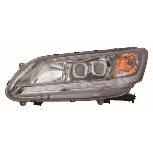 HONDA ACCORD SEDAN HEAD LAMP ASSEMBLY LEFT (Driver Side) (LED)(W/DRL)**CAPA** OEM#33150T2AA51 2013-2015 PL#HO2502152C