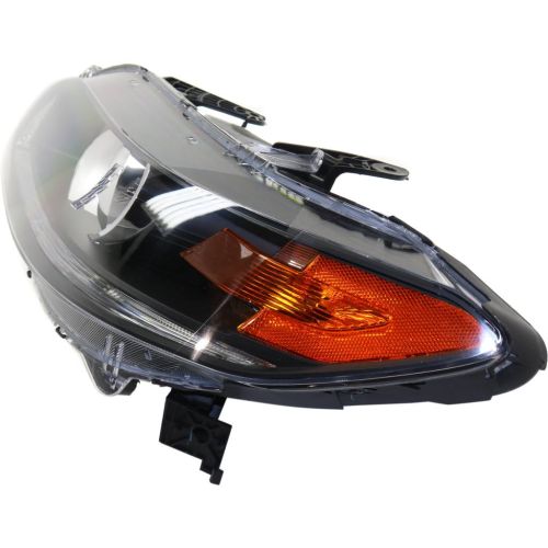 HONDA ACCORD COUPE HEAD LAMP ASSEMBLY LEFT (Driver Side) (6 CYL) **CAPA** OEM#33150T3LA01 2013-2015 PL#HO2502153C