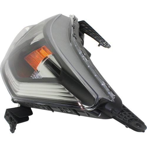 HONDA ACCORD SEDAN HEAD LAMP ASSEMBLY LEFT (Driver Side) (6 CYL)(HALOGEN)(LED DAYTIME RUNNING)**CAPA** OEM#33150T2AA11 2013-2015 PL#HO2502156C