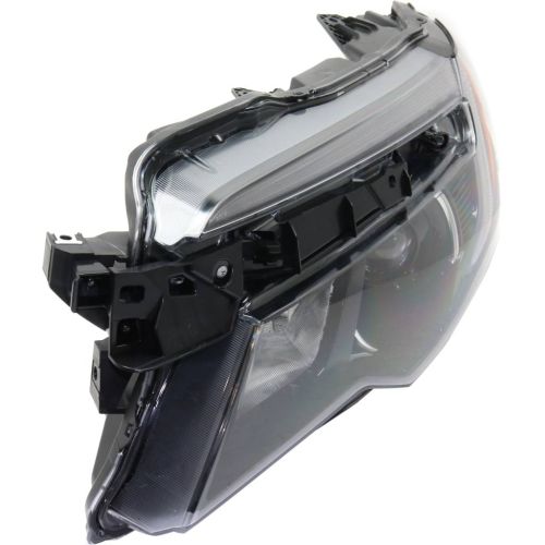 HONDA PILOT HEAD LAMP ASSEMBLY LEFT (Driver Side) (HALOGEN)(W/LED DAYTINE RUNNING LAMP) **CAPA** OEM#33150TG7A12 2016-2018 PL#HO2502167C