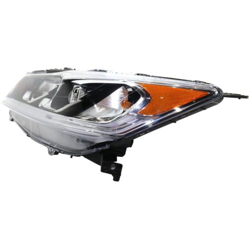 HONDA ACCORD SEDAN HEAD LAMP ASSEMBLY LEFT (Driver Side) (HALOGEN)(WO/LED DRL) LX **CAPA** OEM#33150T2AA61 2016-2017 PL#HO2502168C