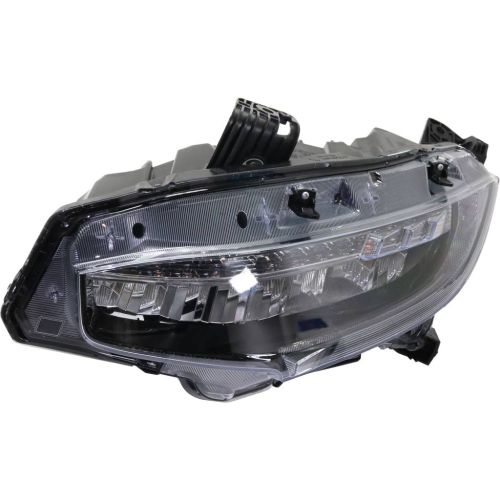 HONDA CIVIC HATCHBACK TYPE R HEAD LAMP ASSEMBLY LEFT (Driver Side) (LED)**CAPA** OEM#33150TBAA11 2017-2021 PL#HO2502176C