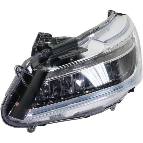 HONDA ACCORD HYBRID  HEAD LAMP ASSY LEFT (Driver Side) (LED) OEM#33150T2AA42 2017 PL#HO2502178