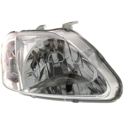 HONDA CIVIC SEDAN HEAD LAMP RIGHT (Passenger Side) OEM#33101S01A02 1999-2000 PL#HO2503113