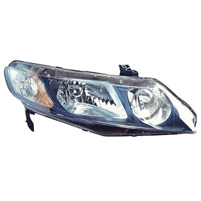 HONDA CIVIC SEDAN HEAD LAMP UNIT RIGHT (Passenger Side) **CAPA** OEM#33101SNCA01 2009-2011 PL#HO2503127C
