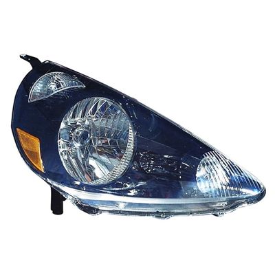 HONDA FIT HEAD LAMP UNIT RIGHT (Passenger Side) (BLK)**CAPA** OEM#33101SLNA01ZC 2007-2008 PL#HO2503131C