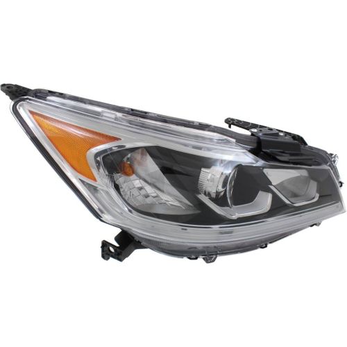 HONDA ACCORD SEDAN HEAD LAMP ASSEMBLY RIGHT (Passenger Side) (HALOGEN)(WO/LED DRL) LX OEM#33100T2AA61 2016-2017 PL#HO2503168