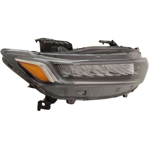HONDA ACCORD SEDAN  HEAD LAMP ASSY RIGHT (Passenger Side) (TOURING)(LED HIGH BEAM)**CAPA** OEM#33100TVAA11 2018-2020 PL#HO2503188C