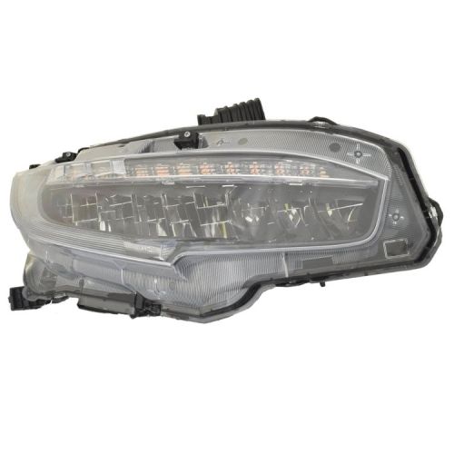 HONDA CIVIC COUPE HEAD LAMP ASSY RIGHT (Passenger Side) (LED) **CAPA** OEM#33100TBAA23 2020-2021 PL#HO2503199C