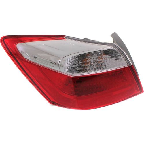 HONDA ACCORD SEDAN TAIL LAMP ASSEMBLY LEFT (Driver Side) (STD BULB) **CAPA** OEM#33550T2AA01 2013-2015 PL#HO2804101C