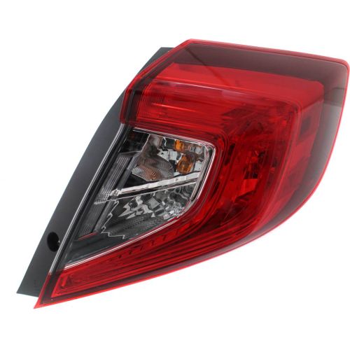 HONDA CIVIC SEDAN TAIL LAMP ASSEMBLY RIGHT (Passenger Side) (OUTER)**CAPA** OEM#33500TBAA01 2016-2021 PL#HO2805110C