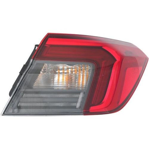 HONDA CIVIC SEDAN TAIL LAMP ASSY RIGHT (Passenger Side) (OUTER) **CAPA** OEM#33500T20A01 2022-2024 PL#HO2805123C