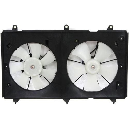 HONDA ACCORD COUPE  RADIATOR & A/C FAN ASSY (L4/DENSO TYPE)(DUAL FAN) OEM#19015RAAA01-PFM 2003-2007 PL#HO3115121