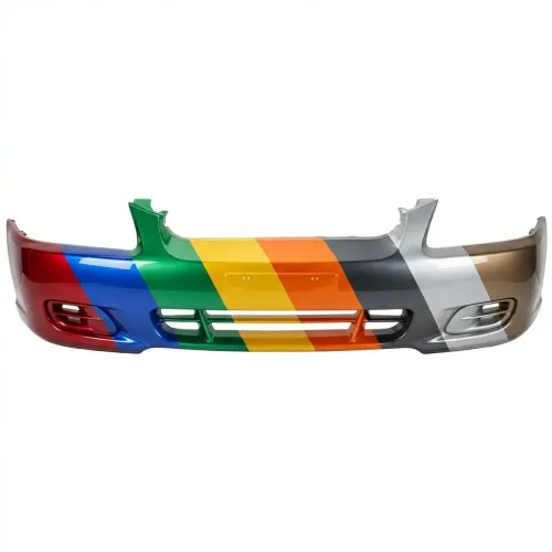 HYUNDAI ACCENT  (EXC 06 SEDAN) FRONT BUMPER COVER PRIMED (W/O FOG)(SD) OEM#8651025000 2000-2002 PL#HY1000133