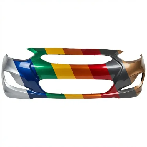HYUNDAI ACCENT HATCHBACK FRONT BUMPER COVER PRIMED OEM#865111R000 2012-2013 PL#HY1000188