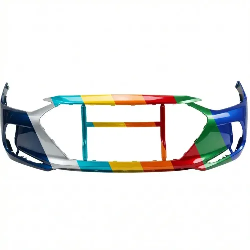 HYUNDAI ELANTRA SEDAN FRONT BUMPER COVER PRIMED (EXC 1.6L TURBO SPORT MDL)(USA)**CAPA** OEM#86510F3000 2017-2018 PL#HY1000215C