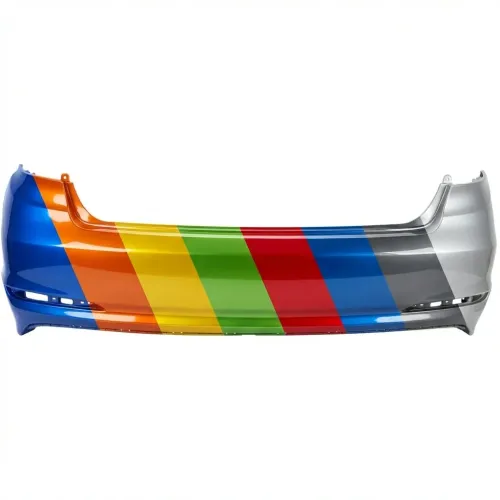 HYUNDAI SONATA REAR BUMPER COVER PRIMED (WO/SENSOR) OEM#86611C2000 2015-2017 PL#HY1100205