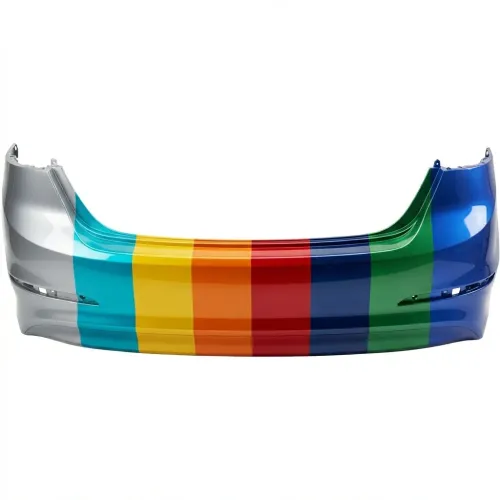 HYUNDAI ELANTRA SEDAN REAR BUMPER COVER PRIMED W/LOWER VALANCE (KOREA)(EXC SPORT) OEM#86611F2000-PFM 2017-2018 PL#HY1100223