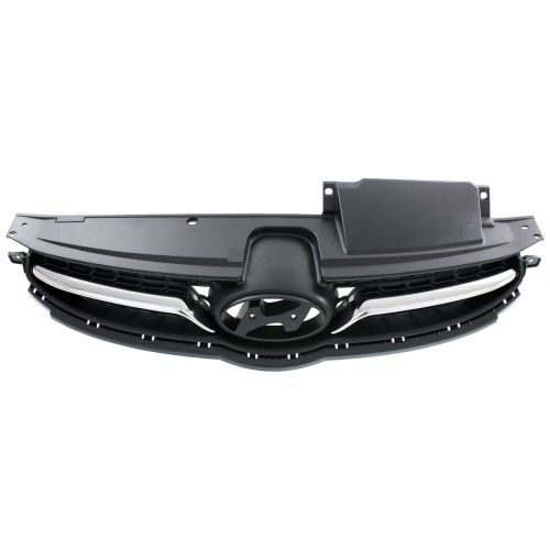 HYUNDAI ELANTRA SEDAN GRILLE CHROME/BLACK ( LTD MODEL)(KOREA) OEM#863503X200 2011-2013 PL#HY1200165