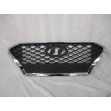 HYUNDAI KONA  GRILLE BLACK W/CHROME FRAME (LIMITED/ULTIMATE) OEM#86350J9100 2018-2021 PL#HY1200219