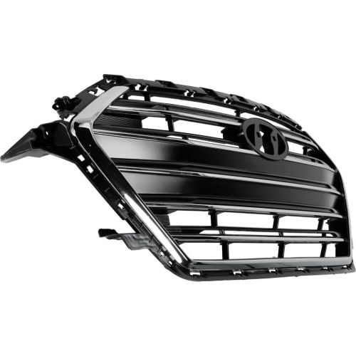 HYUNDAI ELANTRA SEDAN  GRILLE BLACK W/CHROME MLDG (WO/AUTO CRUISE)(KOREA)(EXC SPORT) OEM#86350F2100 2017-2018 PL#HY1200228